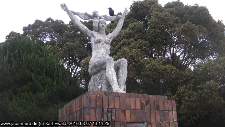 Fukuoka, Ohori Park: Demeter-Statue

