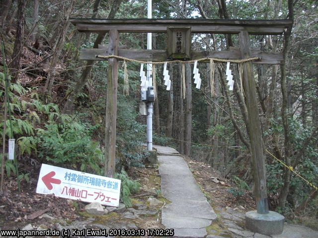 Omihachiman: Hachimanyama Torii
