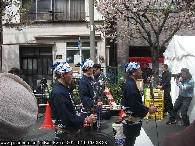 Tokyo Asakusa, Ichiyo Sakura-Matsuri: Oiran Dochu Prozession 4
