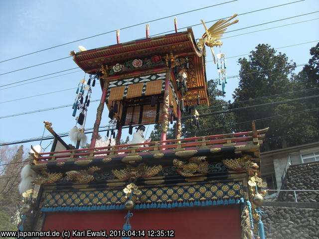 Takayama Spring Matsuri: Festwagen Ebisutai
