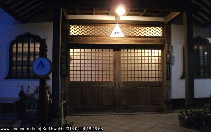 Takayama: der Tensho-ji Tempel ist eine Jugendherberge
